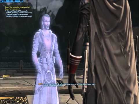 SWTOR Shadow of Revan Jedi Knight ending