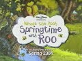 Winnie The Pooh Springtime With Roo Trailer UK 2004