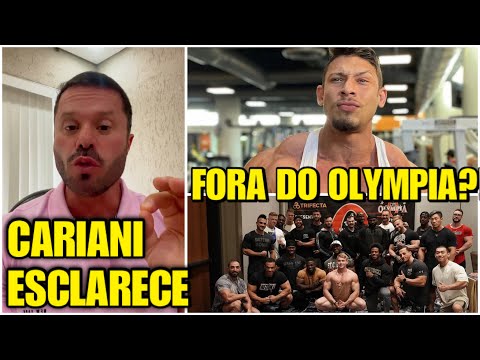 CARIANI ESCLARECE SOBRE RAMON DINO! POR QUE NÃO ESTAVA NA PESAGEM?! FORA DO OLYMPIA?!