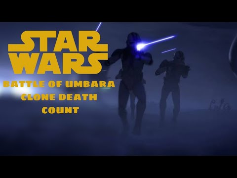 Star Wars Battle of Umbara Clone Death Count