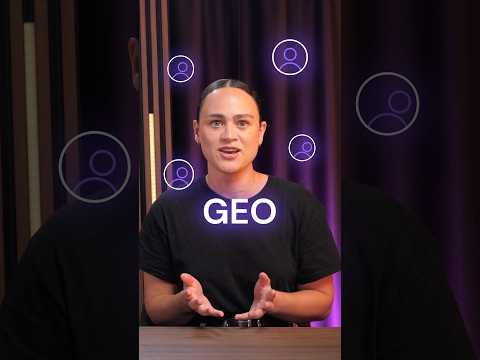 GEO Explained in 30 Seconds