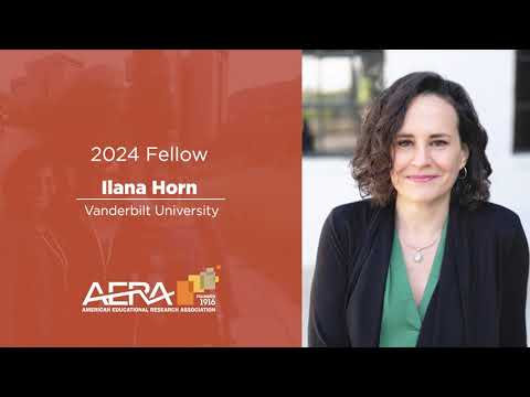 2024 AERA Fellows - Ilana Horn