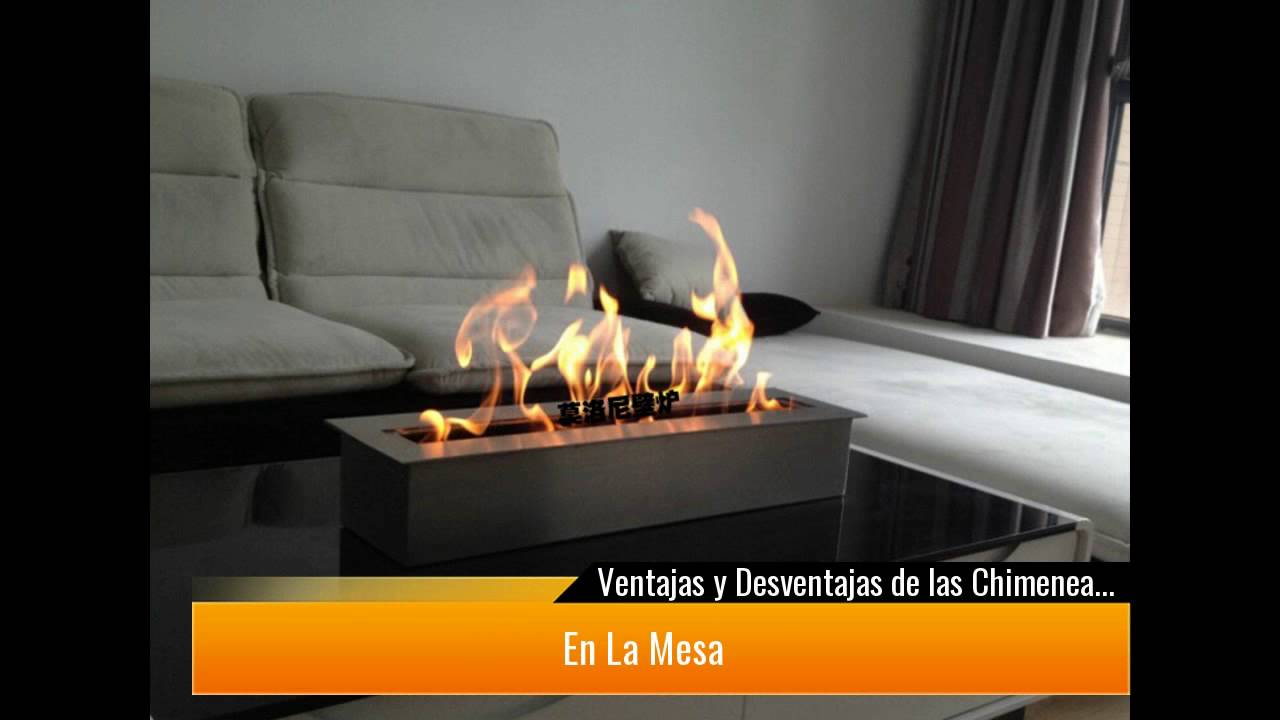 Ventajas y Desventajas de las Chimeneas Bioetanol