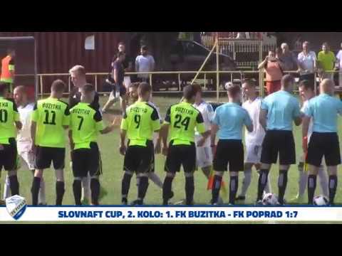 Slovnaft Cup: 1. FK Buzitka - FK Poprad 1:7