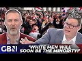 'WHITE MEN becoming the MINORITY' | Police 'BATTER' white men, but won't touch Palestine marchers