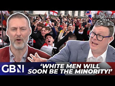 'WHITE MEN becoming the MINORITY' | Police 'BATTER' white men, but won't touch Palestine marchers