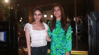 Rashi Khanna With Vaani Kapoor Spotted At Mizu Restaurant In Bandra