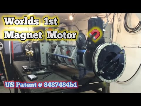 Der weltweit erste Magnetmotor – US-Patent Nr. 8487484b1