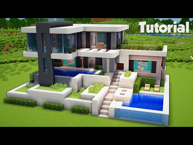 Top 5 Most Impressive Modern House Minecraft Builds