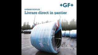 Uponor Ecoflex: transport sigur si eficient al agentului termic intre sursa si consumator