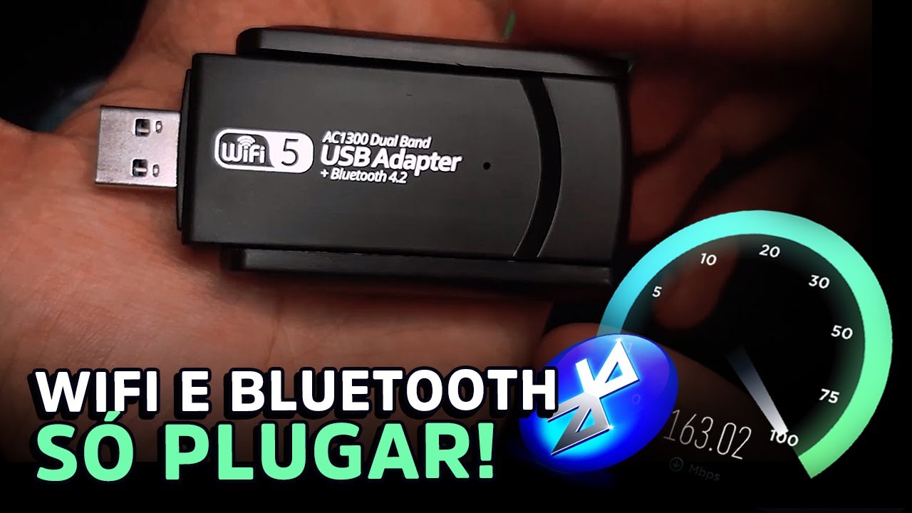 ESSA PEÇA COLOCA WI-FI E BLUETOOTH EM QUALQUER PC! (Adaptador wifi dual Band 5G)
