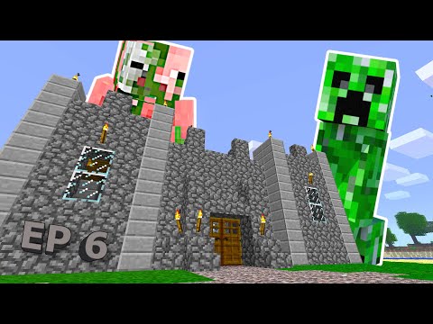 Minecraft Nostalgia ep: 6 Creepers, Castles, and Chaos