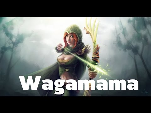 [Dota2] Wagamama Plays Heroes Windrunner Mid Solo Ranked Game MMR 6700+[ Wagamama Perspective ]