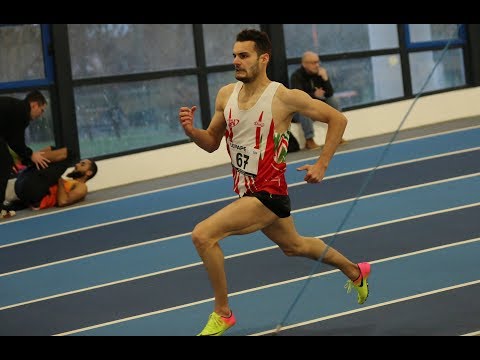 48''04: BERTIN Jean (400m SEM SERIE 4) - Championnat IDF ES-SE en salle - EAUBONNE, 2/02/2019
