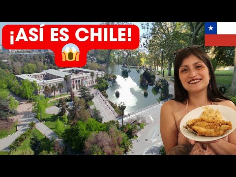 ¿Qué hacer en SANTIAGO DE CHILE? 🇨🇱 Parque Quinta Normal y Comida Típica 🤯