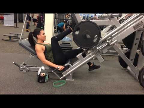 Single Leg Leg Press (45 degree)