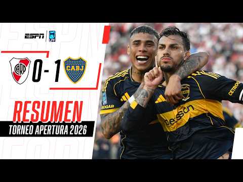 Video: BOCA LE GANÓ A RIVER CON UN PAREDES SUPERSTAR