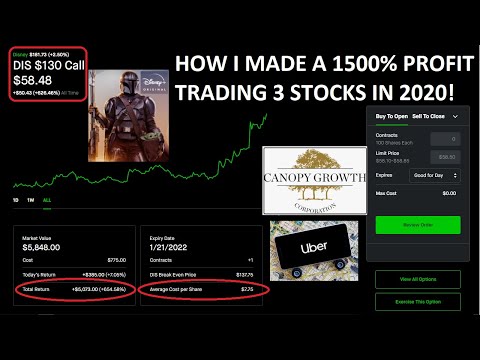 How I Made a 1500% Profit Trading 3 Stocks in 2020