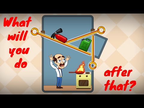 Homescapes Ads || Home pin gameplay || Rescue from fire