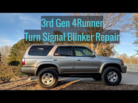 3rd Gen Toyota 4Runner Turn Signal Blinker Switch Repair and Replacement