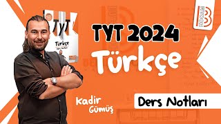 28) TYT Türkçe - Fiilde Yapı - Ek Fiil  - Kadir