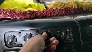 #man tga ac blour motor change