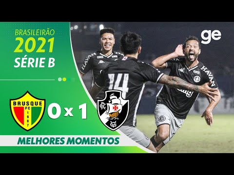 Gols e lances de Brusque x Vasco da Gama