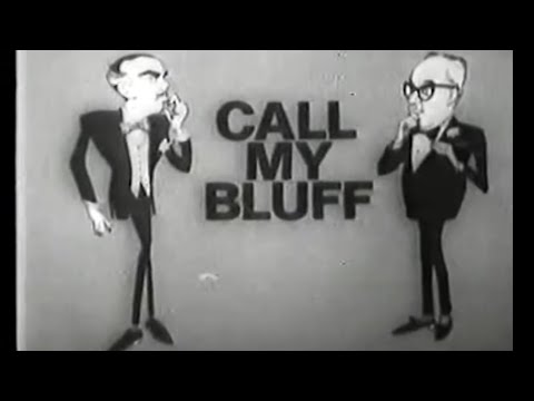 Call My Bluff - Original Theme Tune & Opening - BBC2 16/10/1966