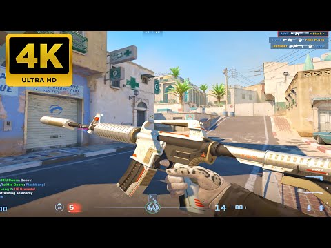 Counter Strike 2 -  Dust 2 - Full Gameplay