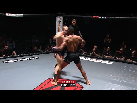 JACK DELLA MADDALENA KNOCKS OUT ALDIN BATES | ETERNAL MMA 53 | HBF STADIUM PERTH