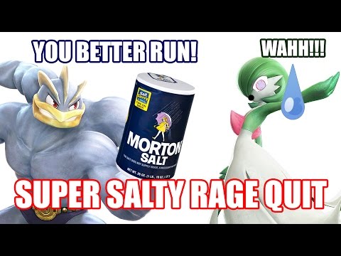 GARDEVOIR SACRED SALTY! - Super Salty Rage Quit (Pokken Tournament Online)