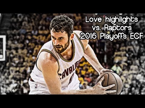 Kevin Love 14 pts, 4 reb & 3 ast vs. Raptors (2016 NBA Playoffs ECF G1) - 17.05.2016