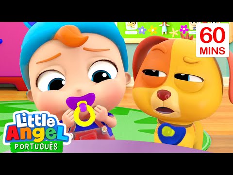 Capa de Cadê a Chupeta do Joãozinho? | 1 HORA DE LITTLE ANGEL BRASIL! | Canal do Joãozinho