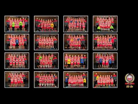 Vita och röda - Hymnen - Vadstena HF 50 år