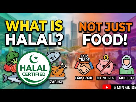 What Does Halal Actually Mean? (The Complete Guide)​#Halal #Islam #FoodEthics #HalalExplained #Educ