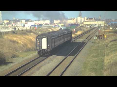 LNER A1 60163 Tornado at Abergele & Pensarn and Chester on The Cathedrals Express 20/04/13