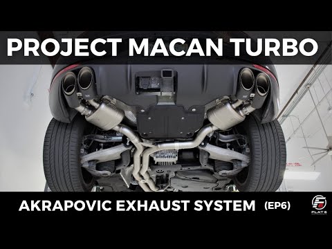 Project Macan Turbo: EP6 Akrapovic Exhaust (Install & Sounds)