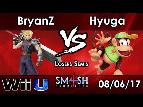 SP86 | HY | BryanZ (Cloud) Vs. SF | Hyuga (Diddy Kong) - Losers Semis - Smash 4