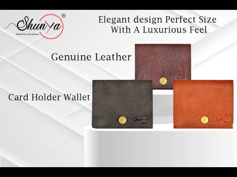 Shunya New Leather Wallet For-Man