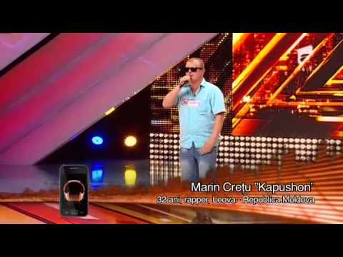 Kapushon - fratica da-mi o bucatica,la X Factor Romania S04, E03