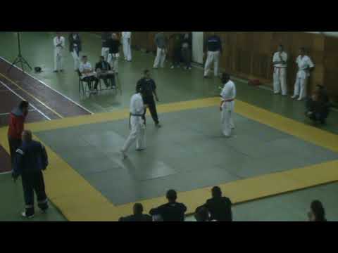 Cupa Oyama Karate Kyokushin Cluj Napoca 2009 - CSU Sibiu - Traian Oprean -  kumite 2