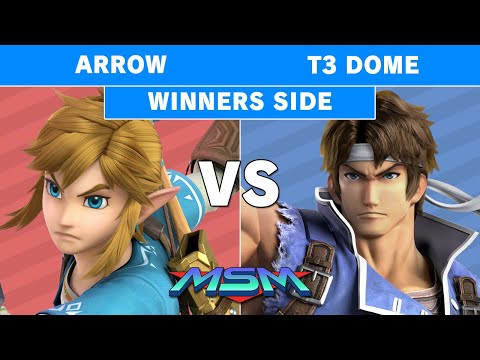MSM 189 - Arrow (Link) vs CG | T3 Dome (Ritcher) Winners Pools - Smash Ultimate