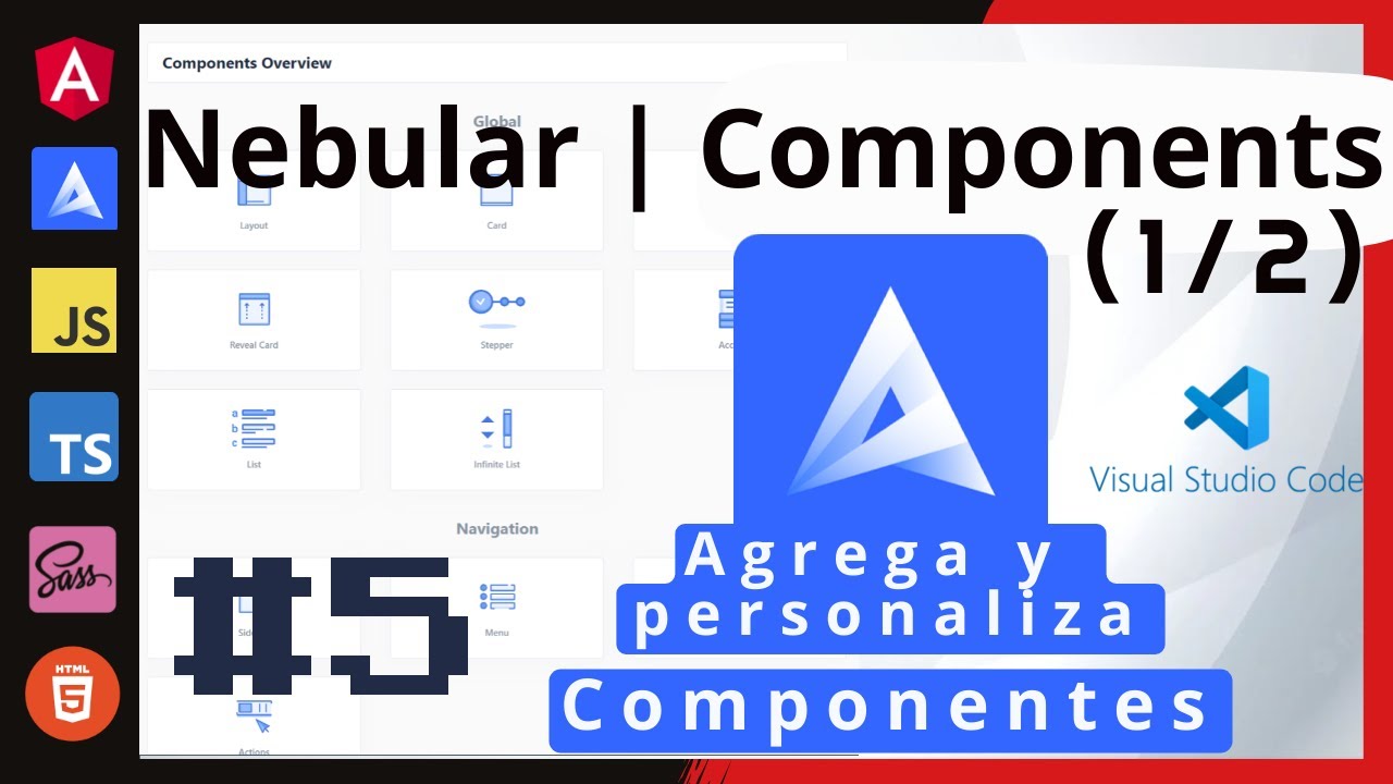 #5 | Angular | Nebular Componentes básicos (1/2) | nebular basic components