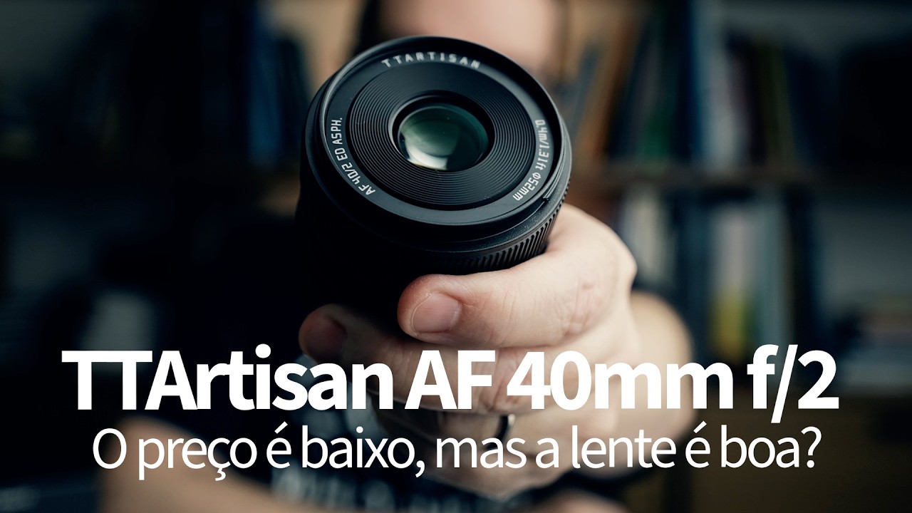 TTArtisan AF 40mm f/2 AF, uma lente com preço campeão, mas será que é boa? Análise completa.