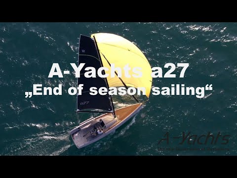 A-Yachts - a27 End of season sailing