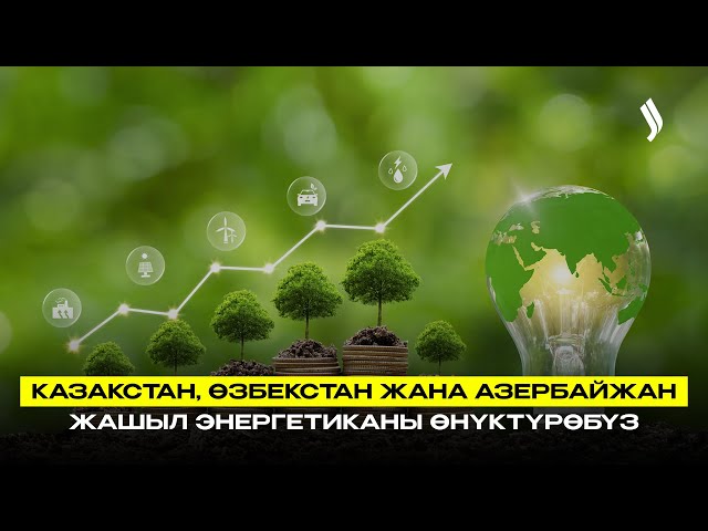 Казакстан, Өзбекстан жана Азербайжан жашыл энергетиканы биргелешип өнүктүрөт