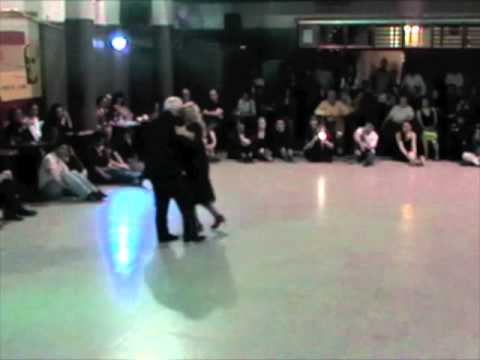  Carlos Perez  and  Rosa Forte  are  dancing  to  the  tango  "  El Once  "