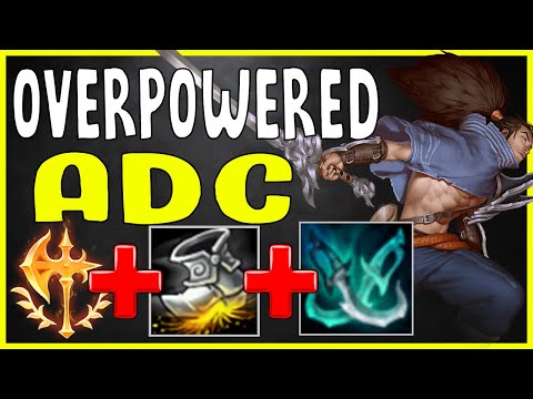 BEST BOT LANE PICK IN SEASON 10?! - YASUO ADC GUIDE BUILD & RUNES | League of Legends Gameplay s10