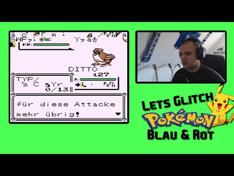 GLITCH-DITTO #14 Let's Glitch Pokemon Blau & Rot
