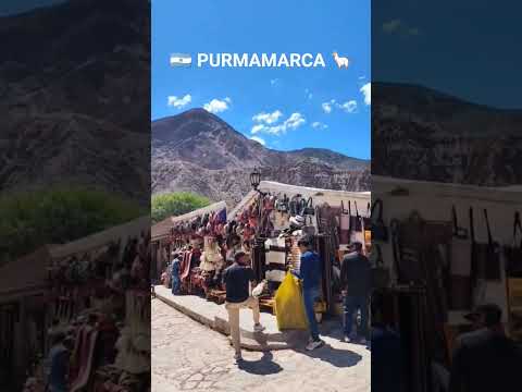 Purmamarca, Jujuy, Argentina! 🇦🇷🦙